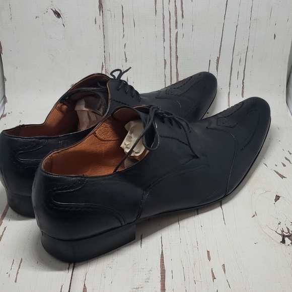 John W. Shoes black formal dress mens shoes size 12 main image 4